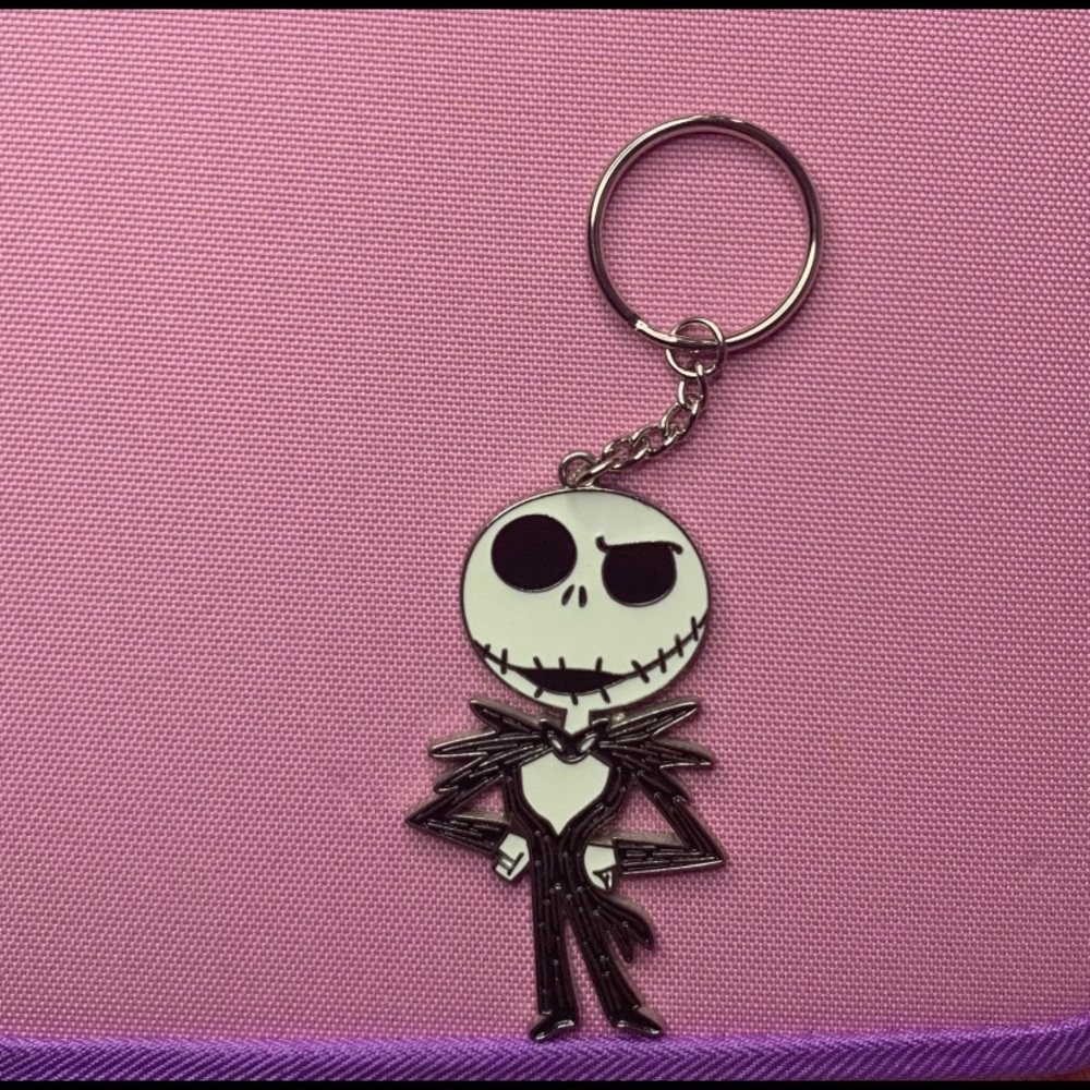 NBC Jack skeleton keychain